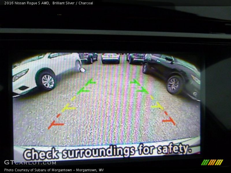 Brilliant Silver / Charcoal 2016 Nissan Rogue S AWD