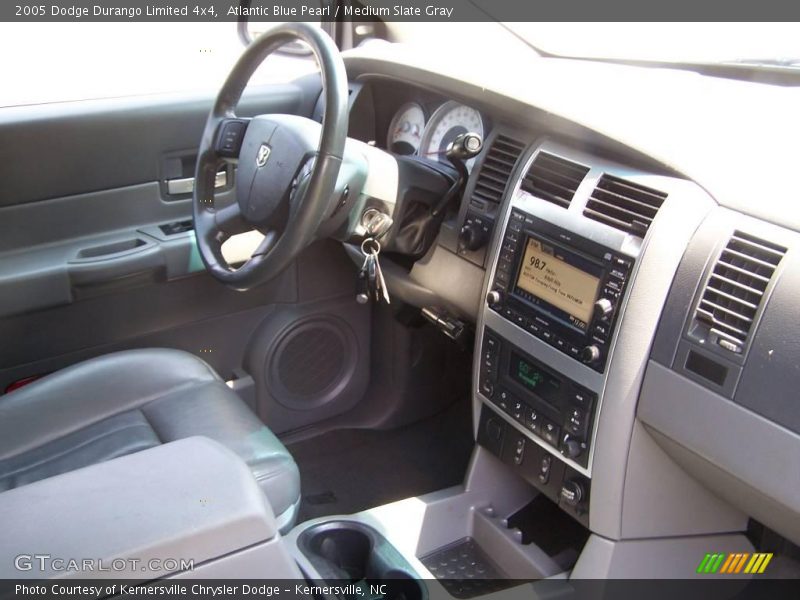 Atlantic Blue Pearl / Medium Slate Gray 2005 Dodge Durango Limited 4x4