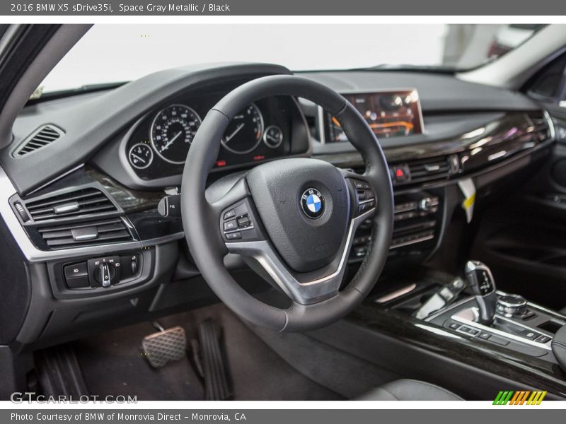 Space Gray Metallic / Black 2016 BMW X5 sDrive35i