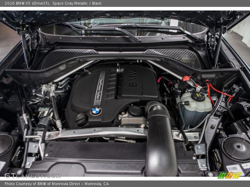 Space Gray Metallic / Black 2016 BMW X5 sDrive35i
