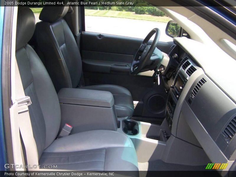Atlantic Blue Pearl / Medium Slate Gray 2005 Dodge Durango Limited 4x4