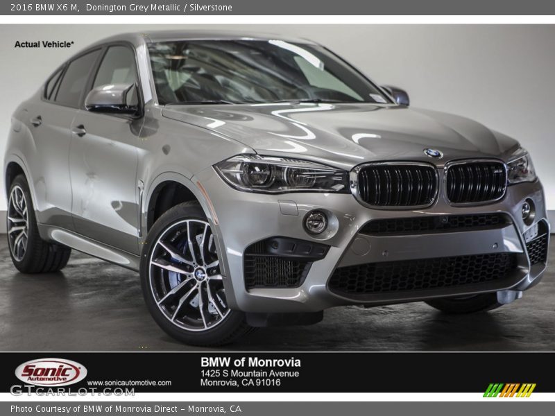 Donington Grey Metallic / Silverstone 2016 BMW X6 M
