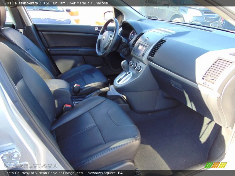 Brilliant Silver Metallic / Charcoal 2011 Nissan Sentra 2.0 SL