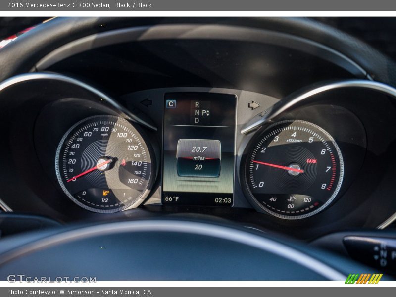 Black / Black 2016 Mercedes-Benz C 300 Sedan