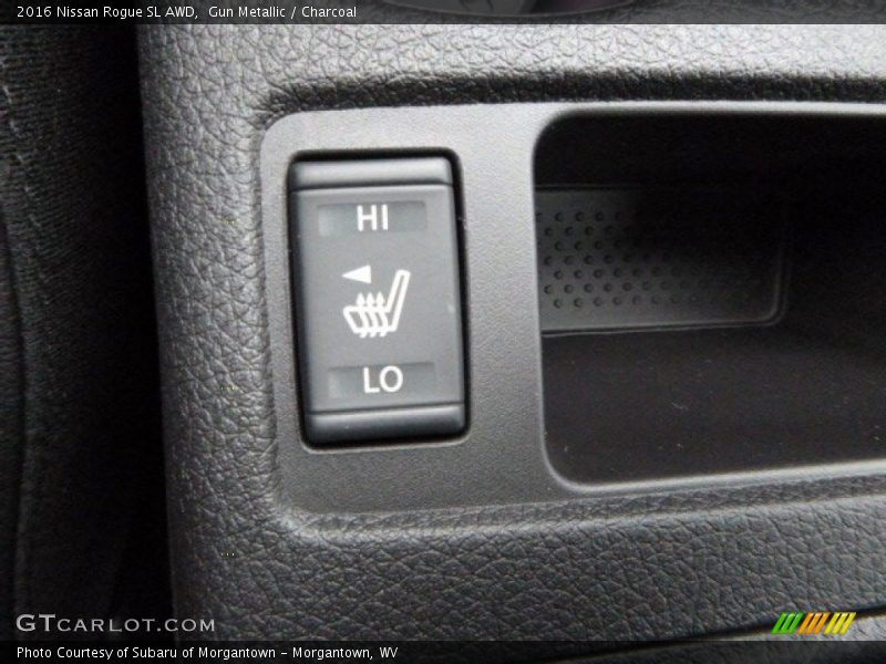 Gun Metallic / Charcoal 2016 Nissan Rogue SL AWD