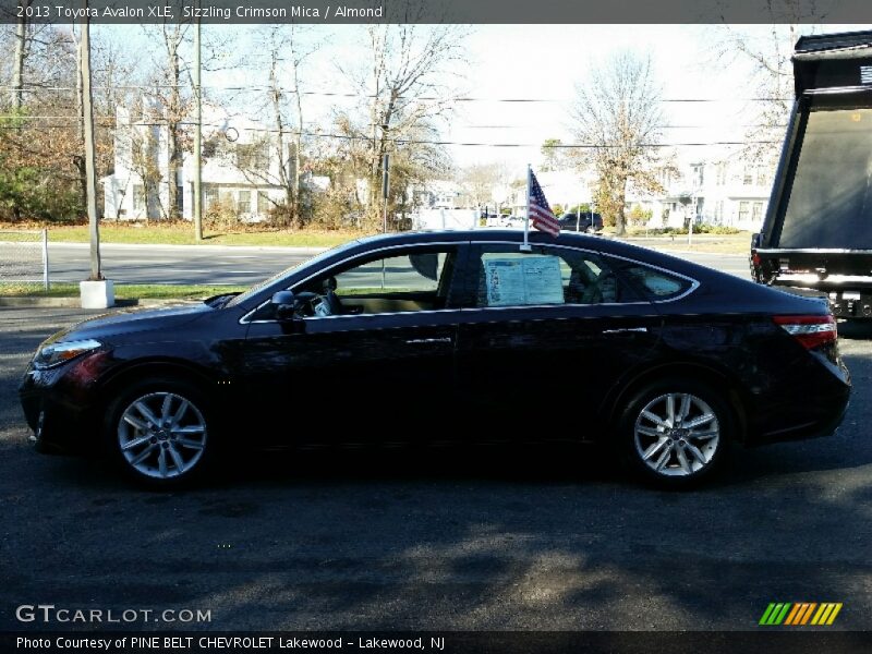 Sizzling Crimson Mica / Almond 2013 Toyota Avalon XLE