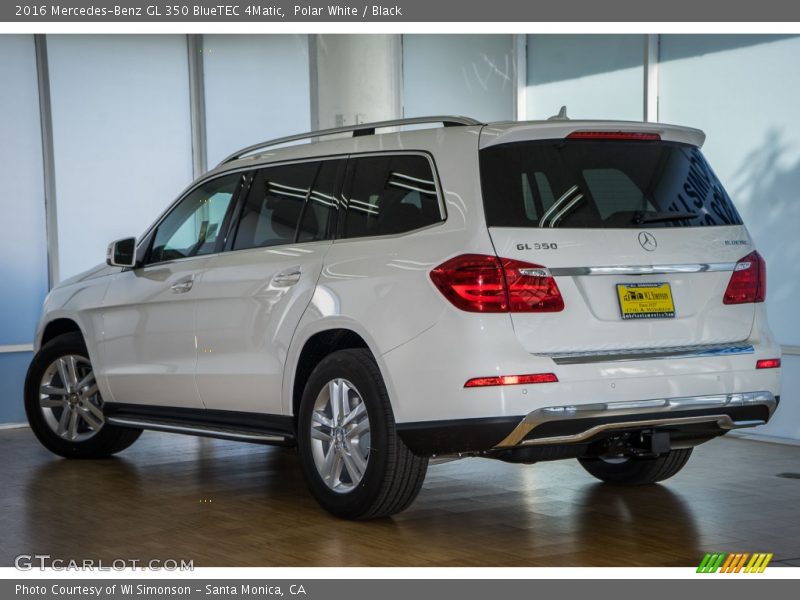 Polar White / Black 2016 Mercedes-Benz GL 350 BlueTEC 4Matic