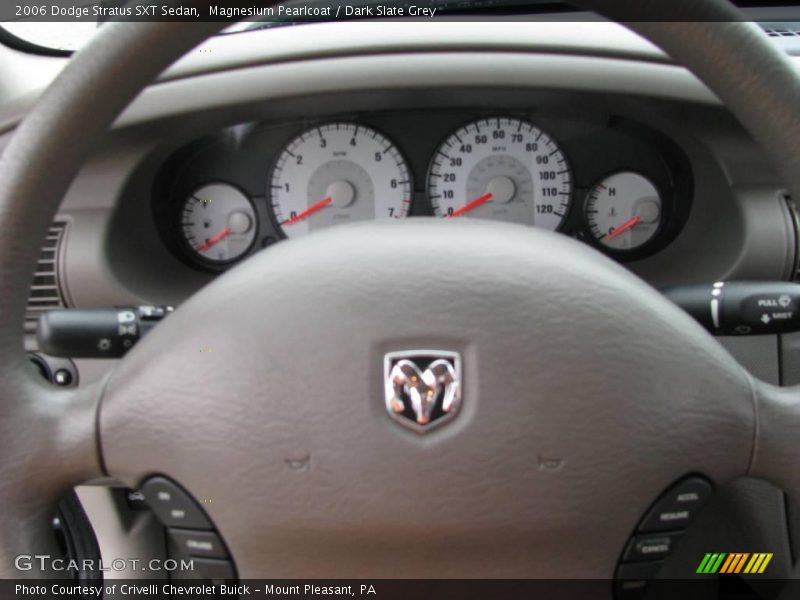 Magnesium Pearlcoat / Dark Slate Grey 2006 Dodge Stratus SXT Sedan