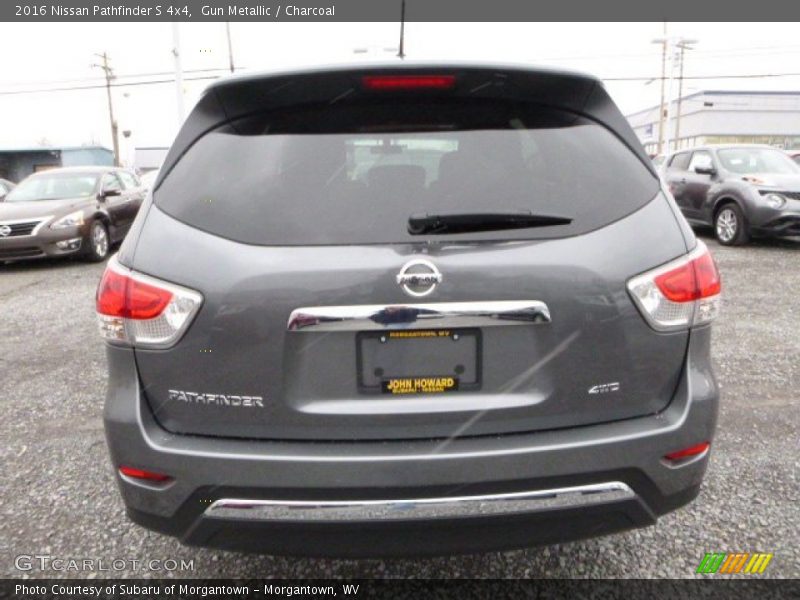 Gun Metallic / Charcoal 2016 Nissan Pathfinder S 4x4
