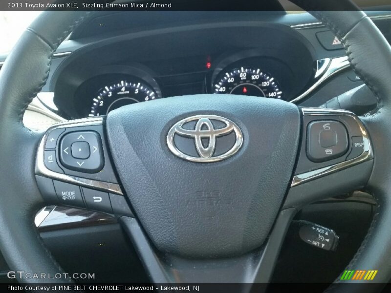 Sizzling Crimson Mica / Almond 2013 Toyota Avalon XLE