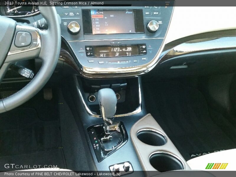 Sizzling Crimson Mica / Almond 2013 Toyota Avalon XLE