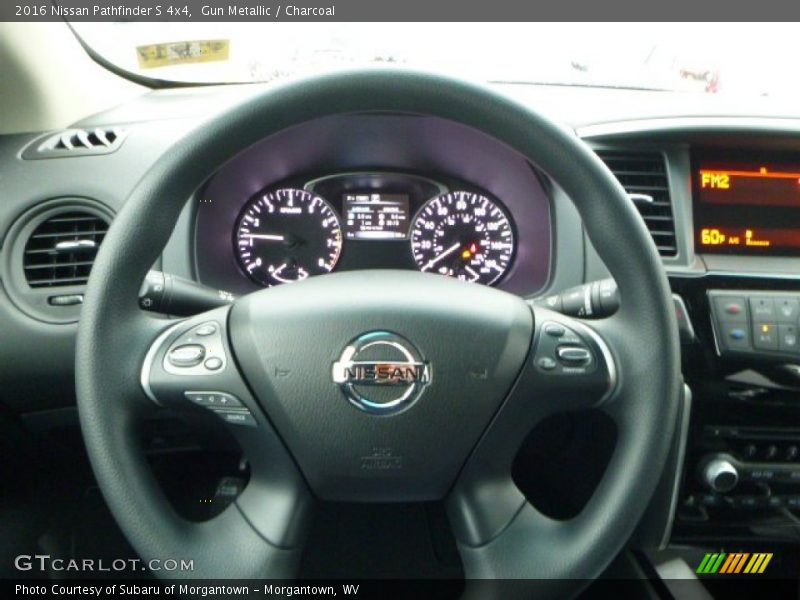 Gun Metallic / Charcoal 2016 Nissan Pathfinder S 4x4