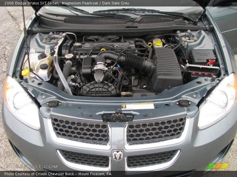 Magnesium Pearlcoat / Dark Slate Grey 2006 Dodge Stratus SXT Sedan
