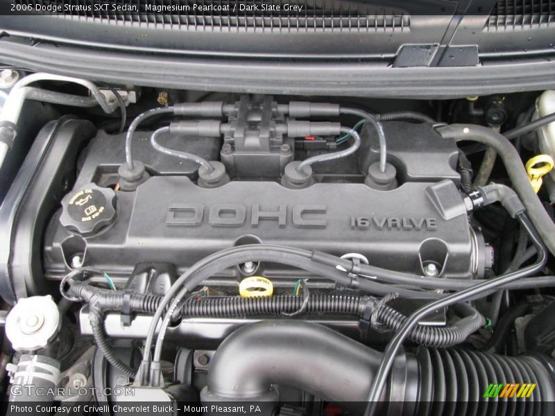 Magnesium Pearlcoat / Dark Slate Grey 2006 Dodge Stratus SXT Sedan