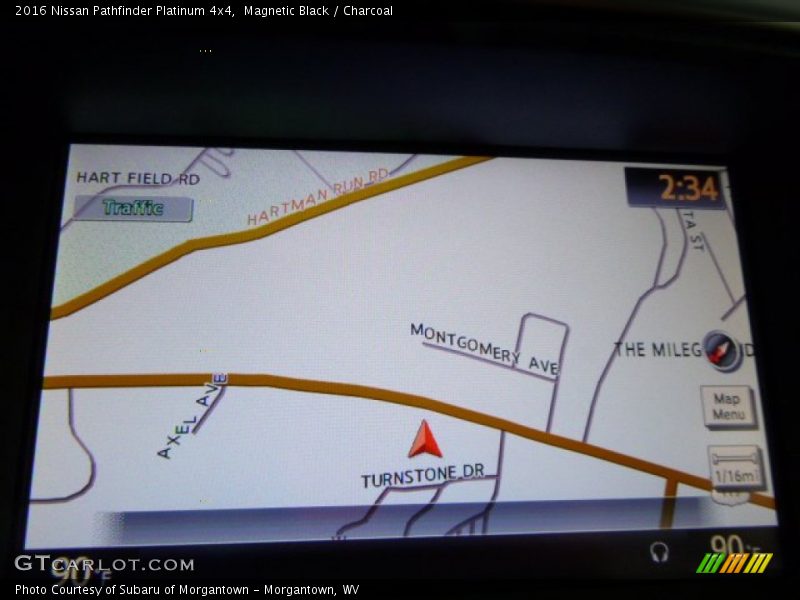Magnetic Black / Charcoal 2016 Nissan Pathfinder Platinum 4x4