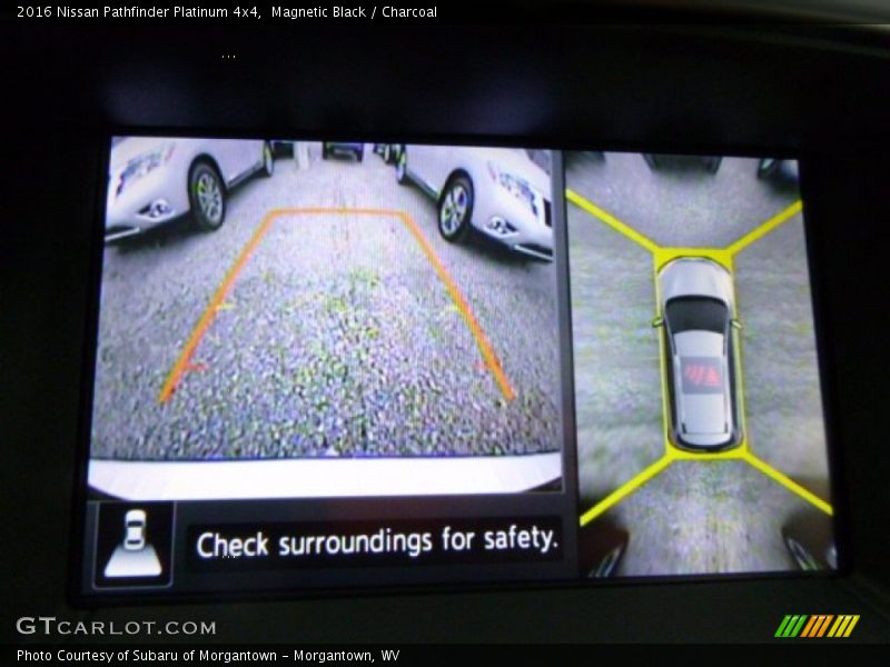 Magnetic Black / Charcoal 2016 Nissan Pathfinder Platinum 4x4