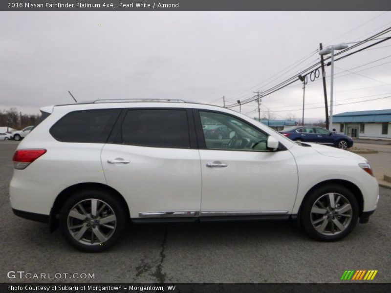 Pearl White / Almond 2016 Nissan Pathfinder Platinum 4x4