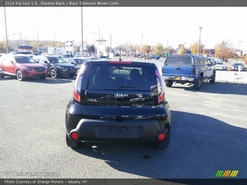 Shadow Black / Black Diamond Woven Cloth 2014 Kia Soul 1.6