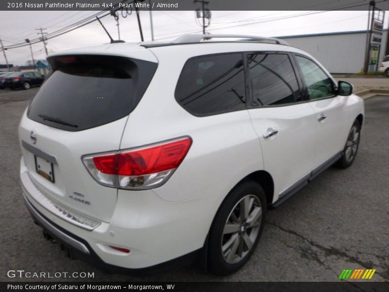 Pearl White / Almond 2016 Nissan Pathfinder Platinum 4x4