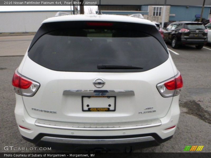 Pearl White / Almond 2016 Nissan Pathfinder Platinum 4x4