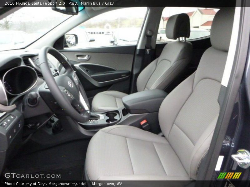 Front Seat of 2016 Santa Fe Sport 2.0T AWD