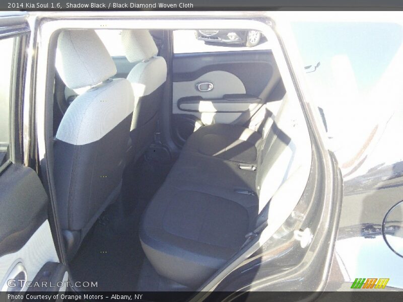 Shadow Black / Black Diamond Woven Cloth 2014 Kia Soul 1.6