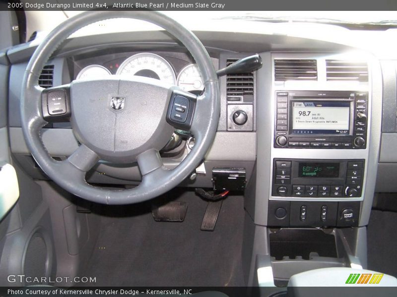 Atlantic Blue Pearl / Medium Slate Gray 2005 Dodge Durango Limited 4x4