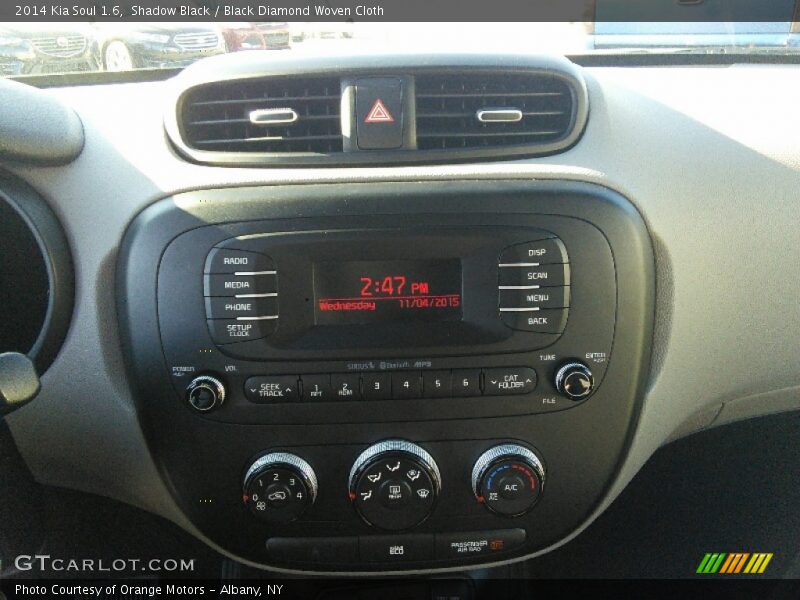 Shadow Black / Black Diamond Woven Cloth 2014 Kia Soul 1.6