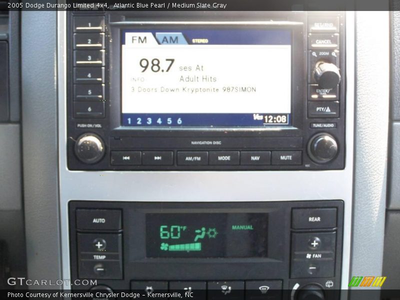 Atlantic Blue Pearl / Medium Slate Gray 2005 Dodge Durango Limited 4x4