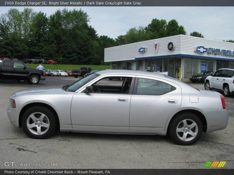 Bright Silver Metallic / Dark Slate Gray/Light Slate Gray 2009 Dodge Charger SE