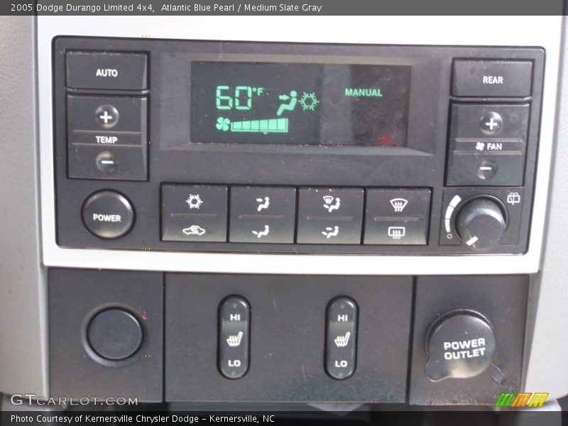 Atlantic Blue Pearl / Medium Slate Gray 2005 Dodge Durango Limited 4x4
