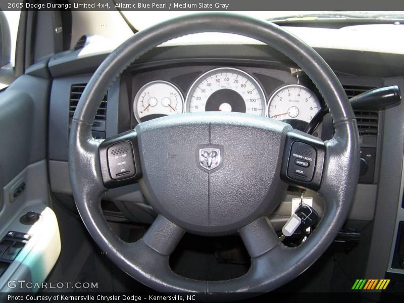 Atlantic Blue Pearl / Medium Slate Gray 2005 Dodge Durango Limited 4x4