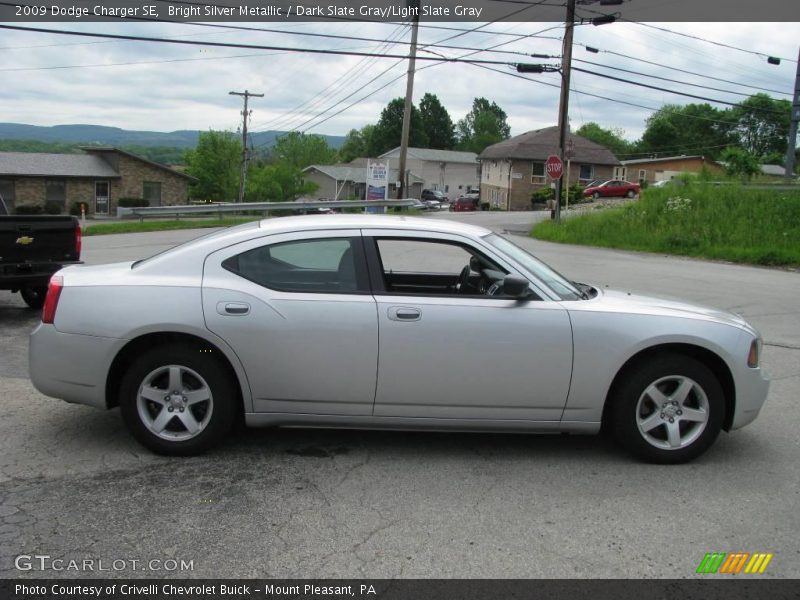 Bright Silver Metallic / Dark Slate Gray/Light Slate Gray 2009 Dodge Charger SE