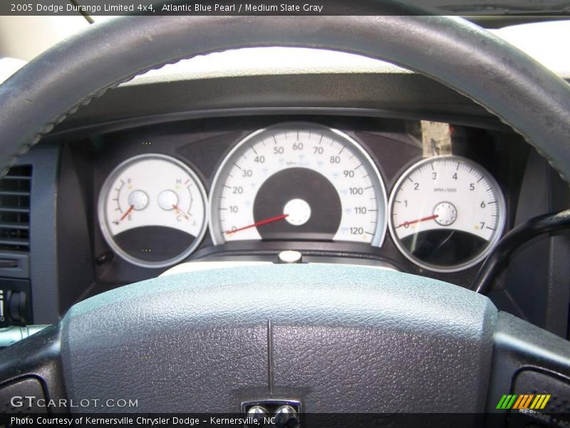 Atlantic Blue Pearl / Medium Slate Gray 2005 Dodge Durango Limited 4x4