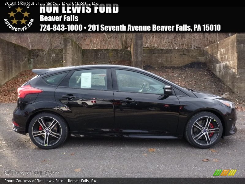 Shadow Black / Charcoal Black 2016 Ford Focus ST