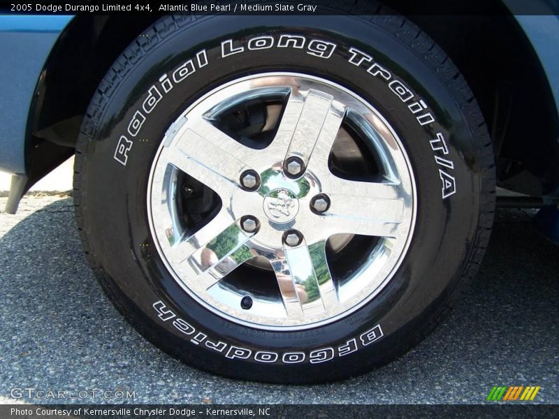 Atlantic Blue Pearl / Medium Slate Gray 2005 Dodge Durango Limited 4x4