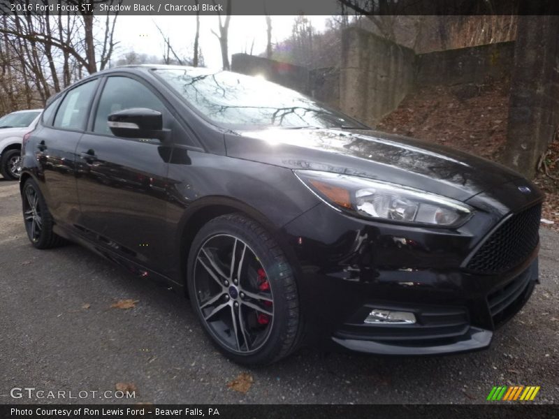 Shadow Black / Charcoal Black 2016 Ford Focus ST