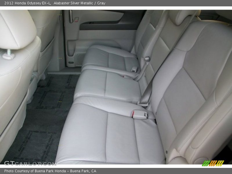 Alabaster Silver Metallic / Gray 2012 Honda Odyssey EX-L
