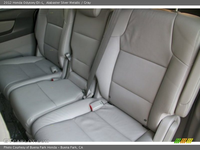 Alabaster Silver Metallic / Gray 2012 Honda Odyssey EX-L
