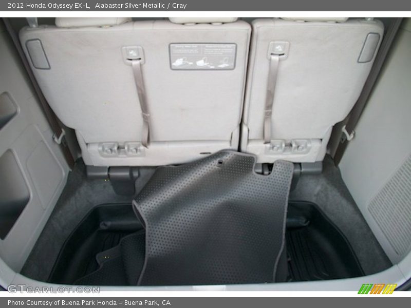 Alabaster Silver Metallic / Gray 2012 Honda Odyssey EX-L