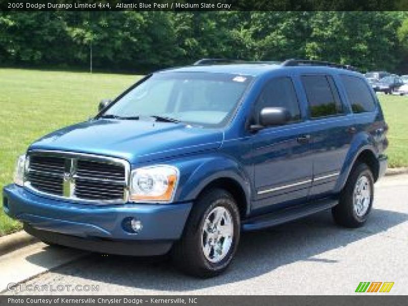 Atlantic Blue Pearl / Medium Slate Gray 2005 Dodge Durango Limited 4x4