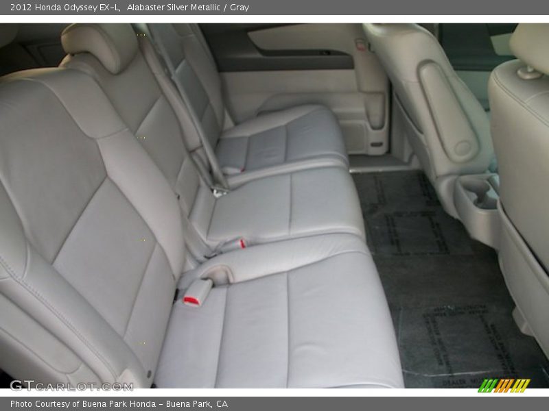 Alabaster Silver Metallic / Gray 2012 Honda Odyssey EX-L