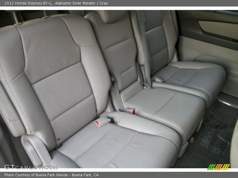 Alabaster Silver Metallic / Gray 2012 Honda Odyssey EX-L