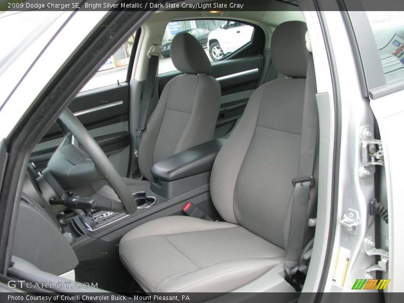 Bright Silver Metallic / Dark Slate Gray/Light Slate Gray 2009 Dodge Charger SE