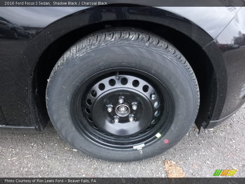 Shadow Black / Charcoal Black 2016 Ford Focus S Sedan