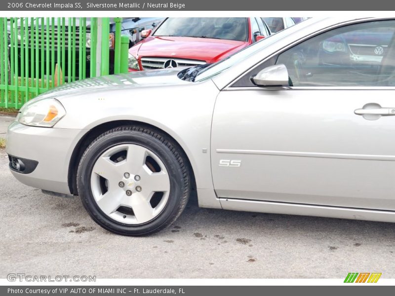Silverstone Metallic / Neutral Beige 2006 Chevrolet Impala SS