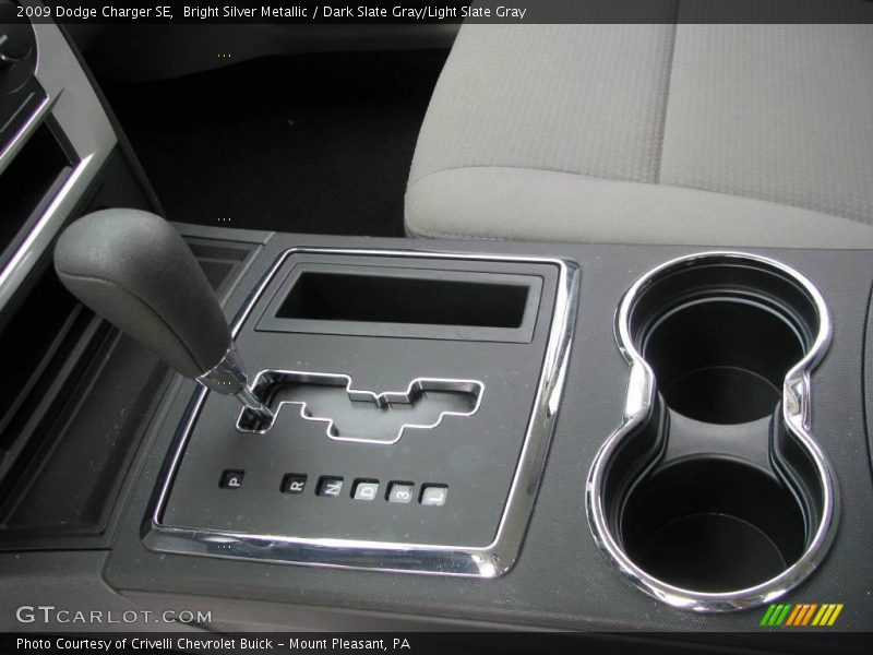 Bright Silver Metallic / Dark Slate Gray/Light Slate Gray 2009 Dodge Charger SE