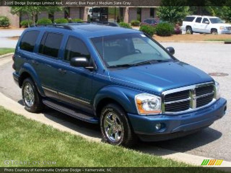 Atlantic Blue Pearl / Medium Slate Gray 2005 Dodge Durango Limited 4x4