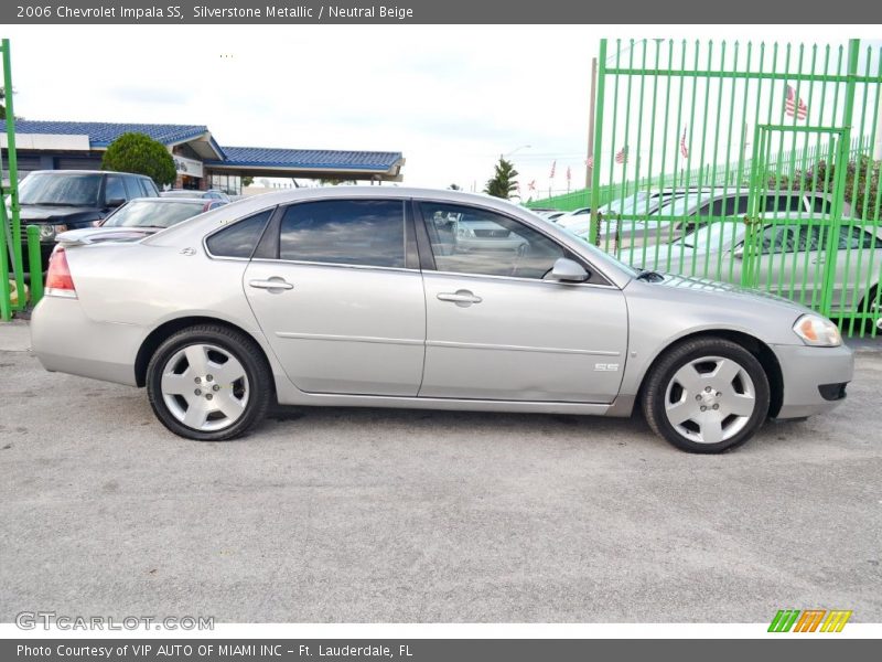 Silverstone Metallic / Neutral Beige 2006 Chevrolet Impala SS