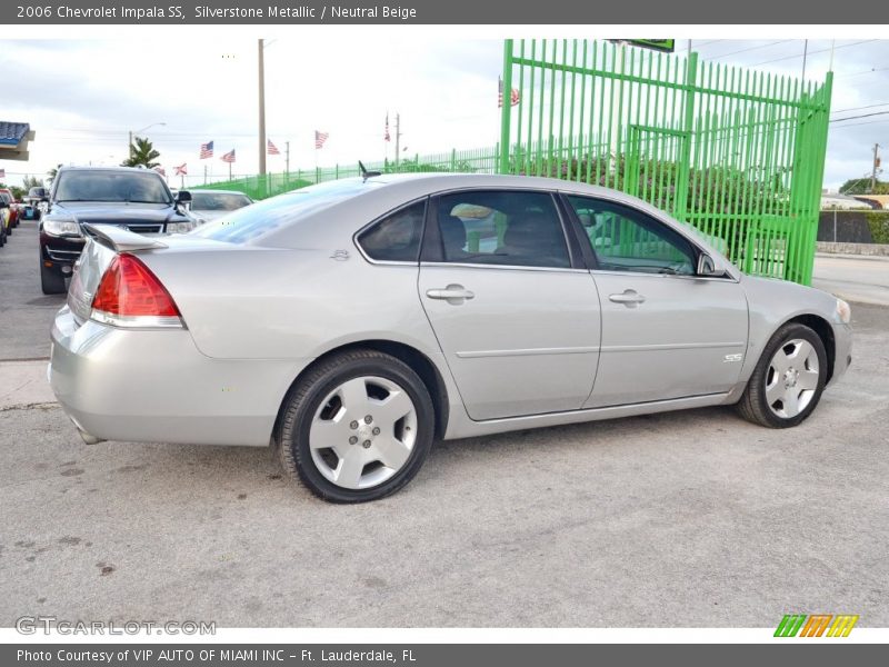 Silverstone Metallic / Neutral Beige 2006 Chevrolet Impala SS